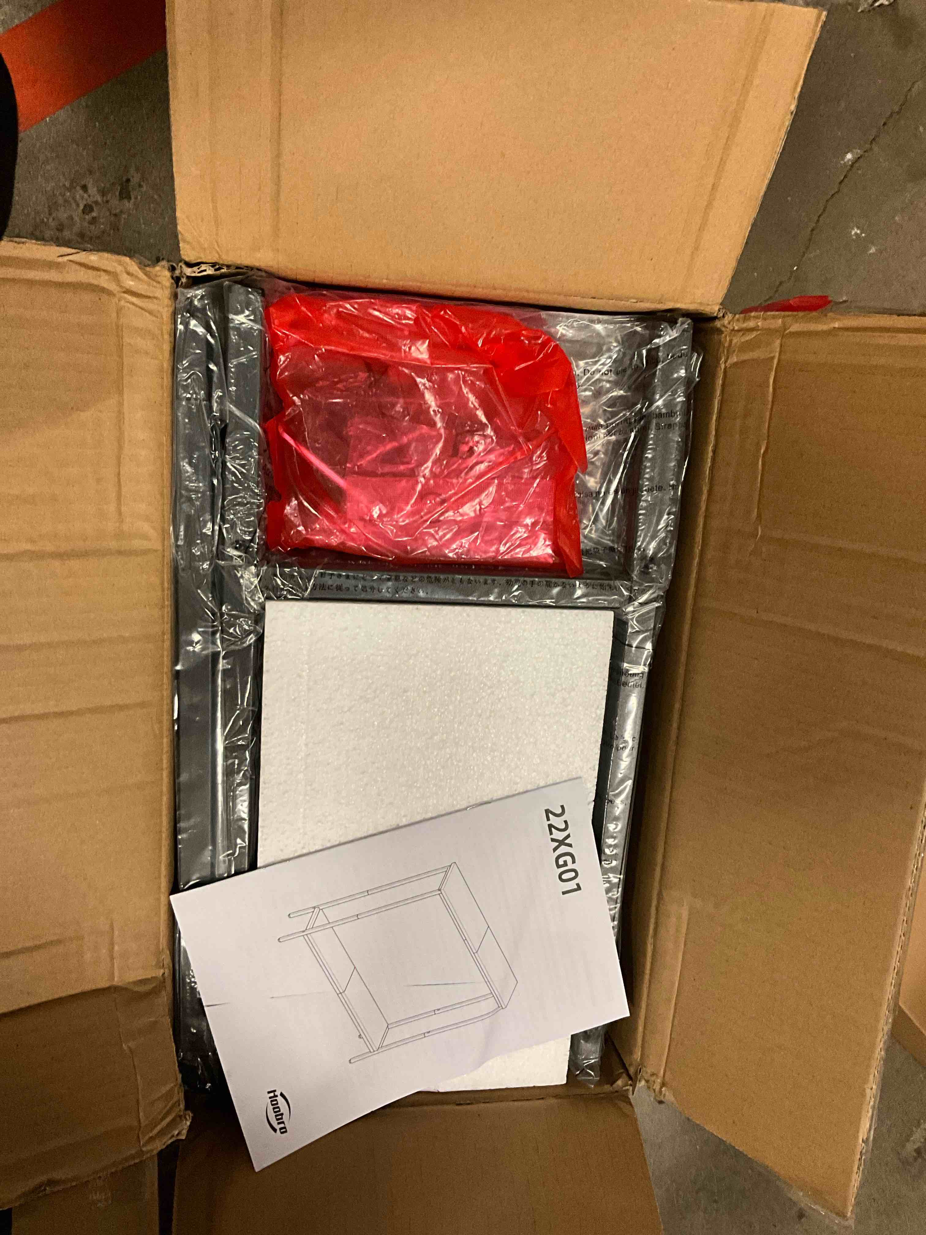 HOOBRO 29.5 Inches Console Table, Narrow Entryway Table with Shelf