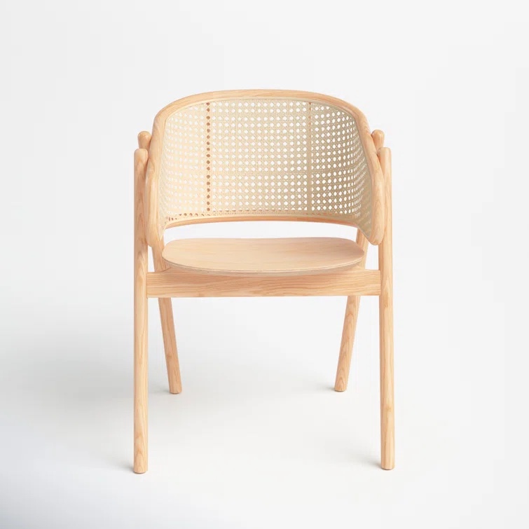 Caraline Rattan Back Dining Chair