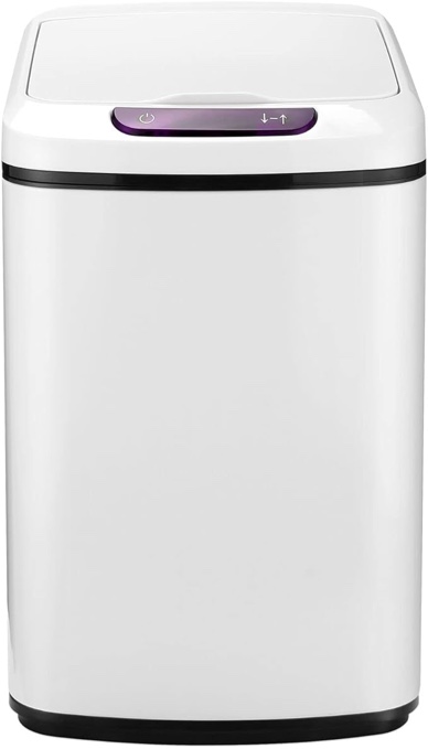 Hanover Stainless Steel 2.3 Gallon Motion Sensor Trash Can