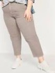 High-Waisted Secret-Smooth Pockets O.G. Straight Plus-Size Jeans Size 22
