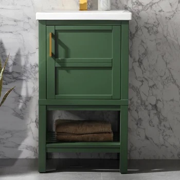 Darion 20" Single Bathroom Vanity with Ceramic Top