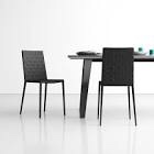 (( set of 2 ) Brett Leather Upholstered Side Chair