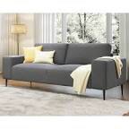 89 Inch( incomplete  box 2 of 2 )) Seater Sofa Couch- Cozy Couch With Extra Deep Seats, Modern Sofa Couch For Living Room,Corduroy