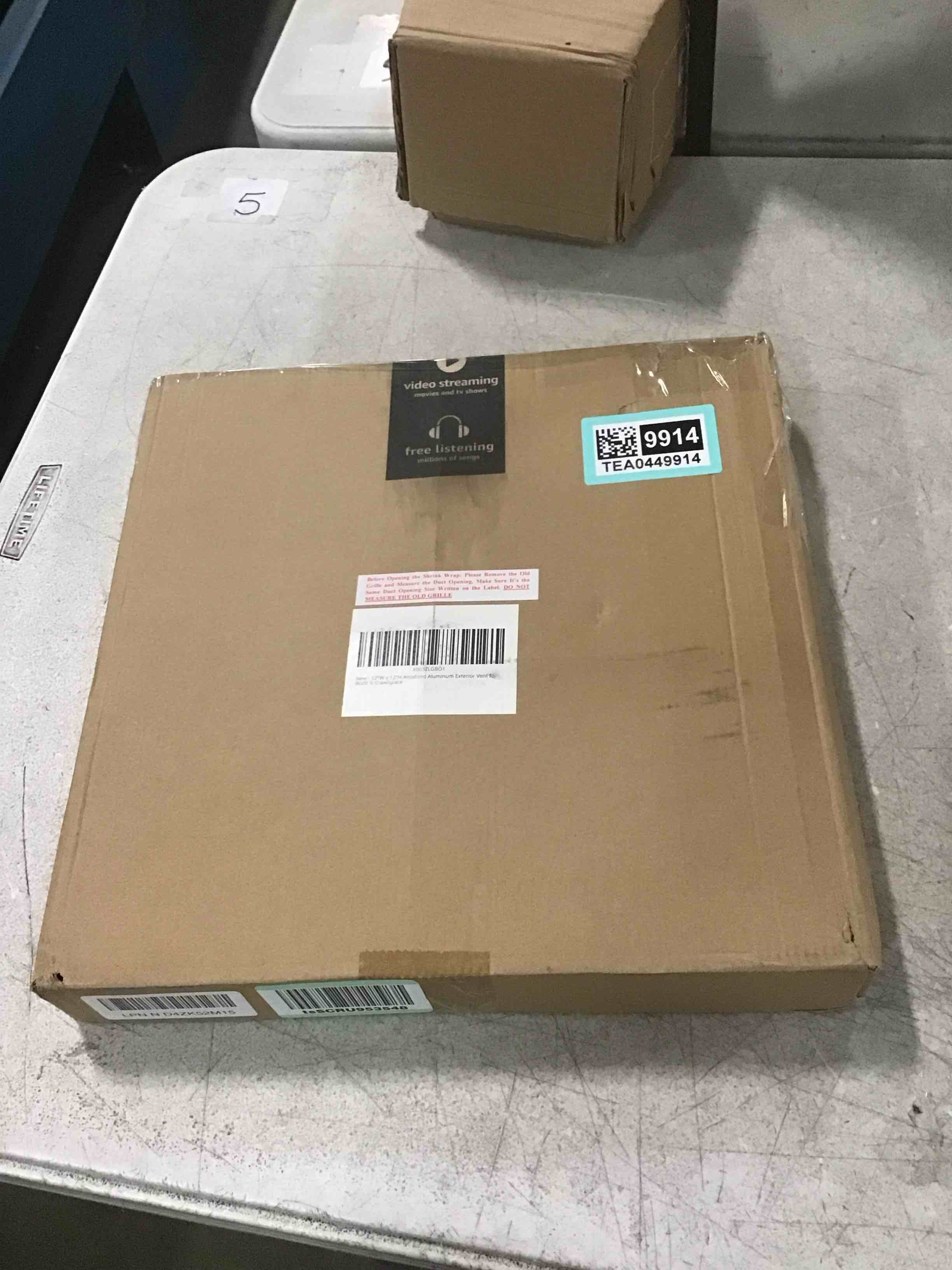 Fits 12x12 Wall Opening Anodized Aluminum Exterior Wall Vent by