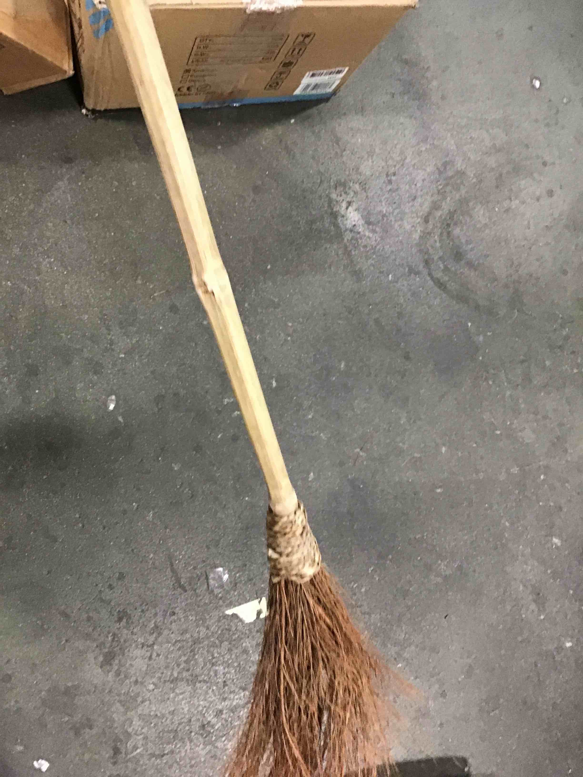 amscan Classic Witch Broom, Halloween Costume Accessory, 44" Long