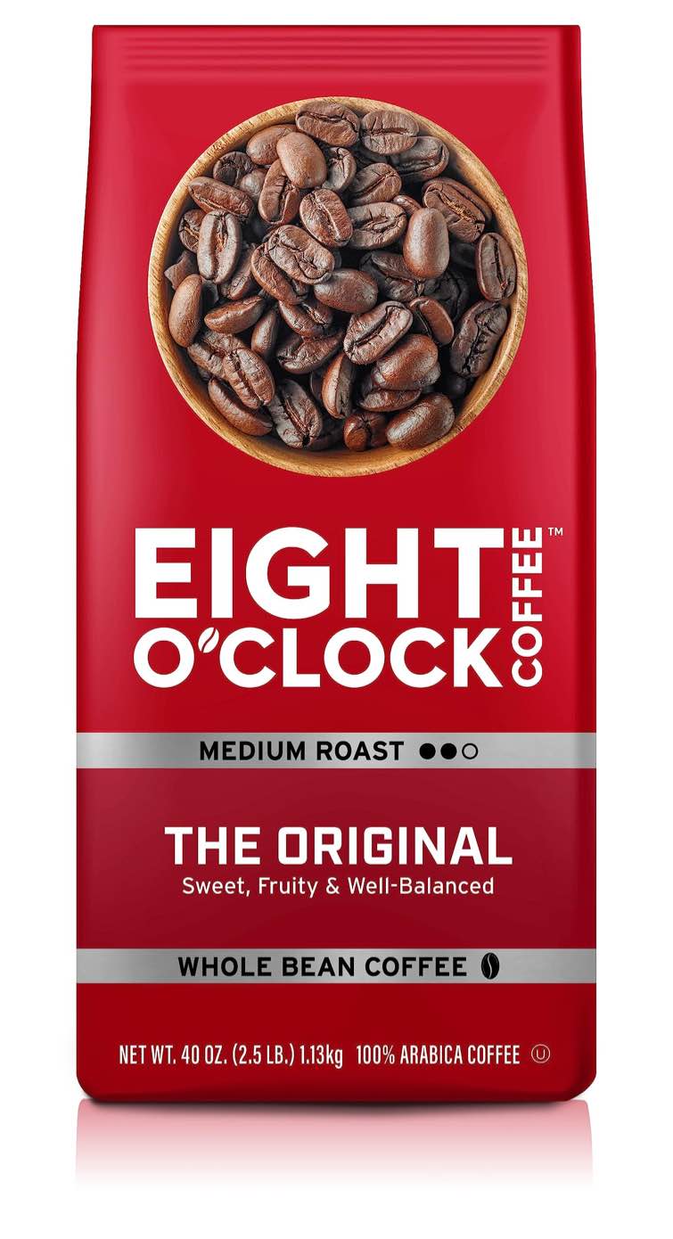 Eight O'Clock Coffee Whole Bean, The Original 6 pack
