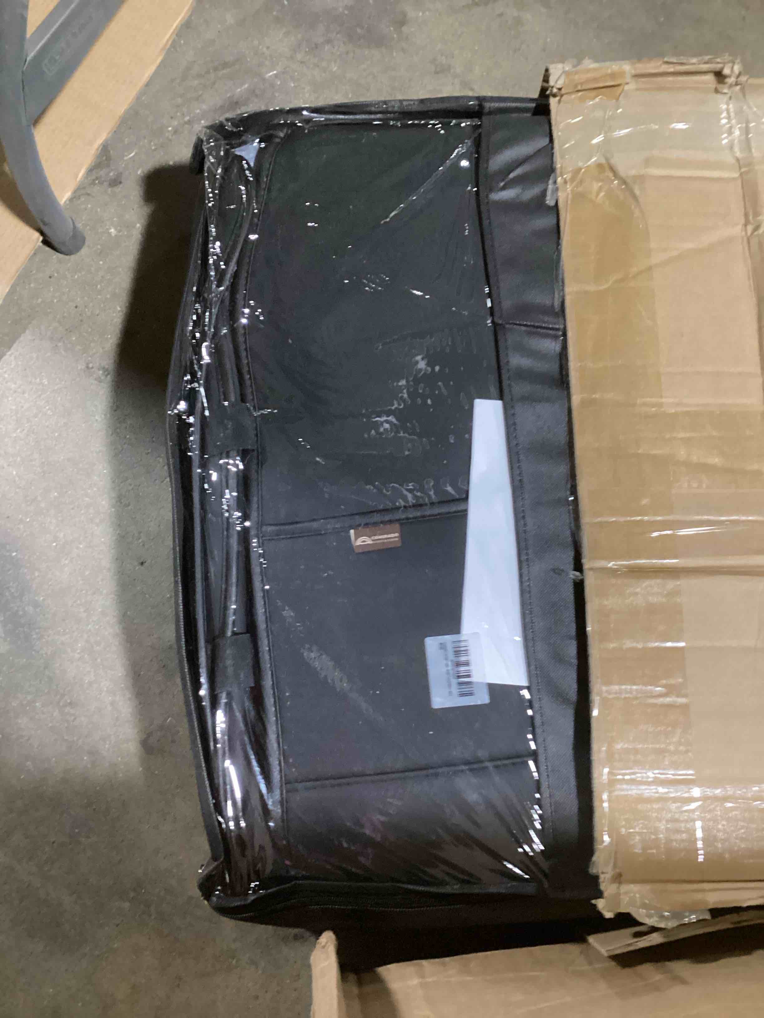 Coverado Car Seat Covers Full Set, Dodge RAM Seat Cover Waterproof Leather Protector Fit 2009-2022 1500 2010-2022 2500 3500 Truck Pickup CrewCab with Curved Back Bench, Black