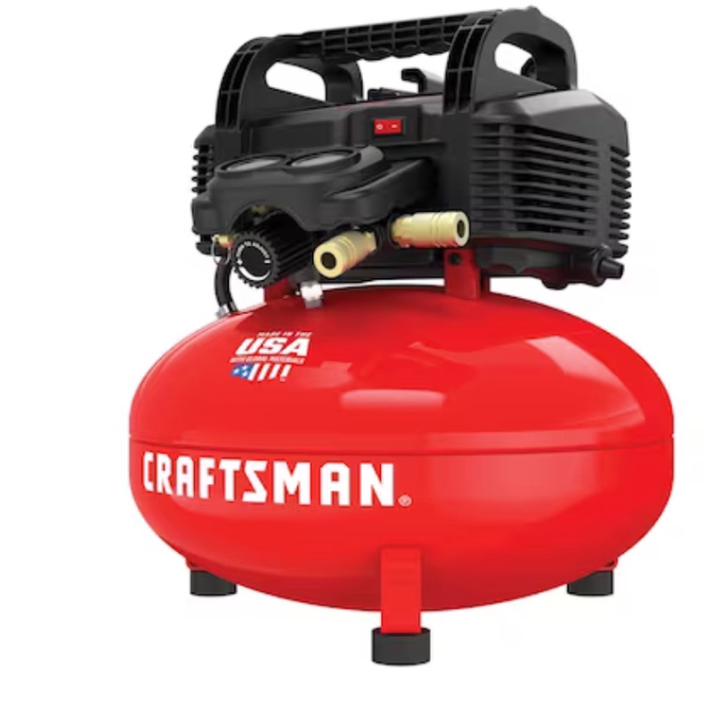 Craftsman 6 gal Pancake Portable Air Compressor 150 psi 0.8 HP