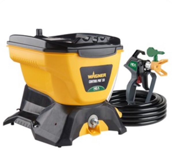 Wagner Spraytech 2435698 Control Pro 130 Paint Sprayer with T2 Gun, High Efficiency Airless Sprayer with Low Overspray