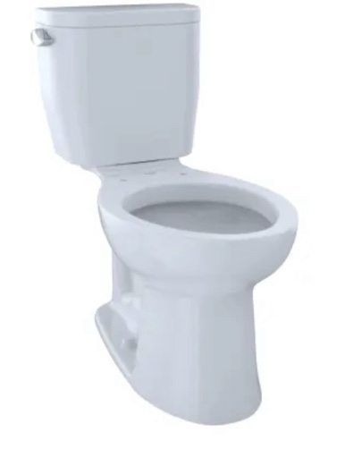 (incomplete)TOTO Entrada 1.28 GPF Two-Piece Elongated Toilet - without Seat