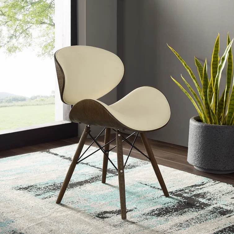 Hidalgo Faux Leather Side Chair 