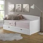 Beckett White Daybed with King Conversion Storage Drawers, Panels, Side Rails ONLY