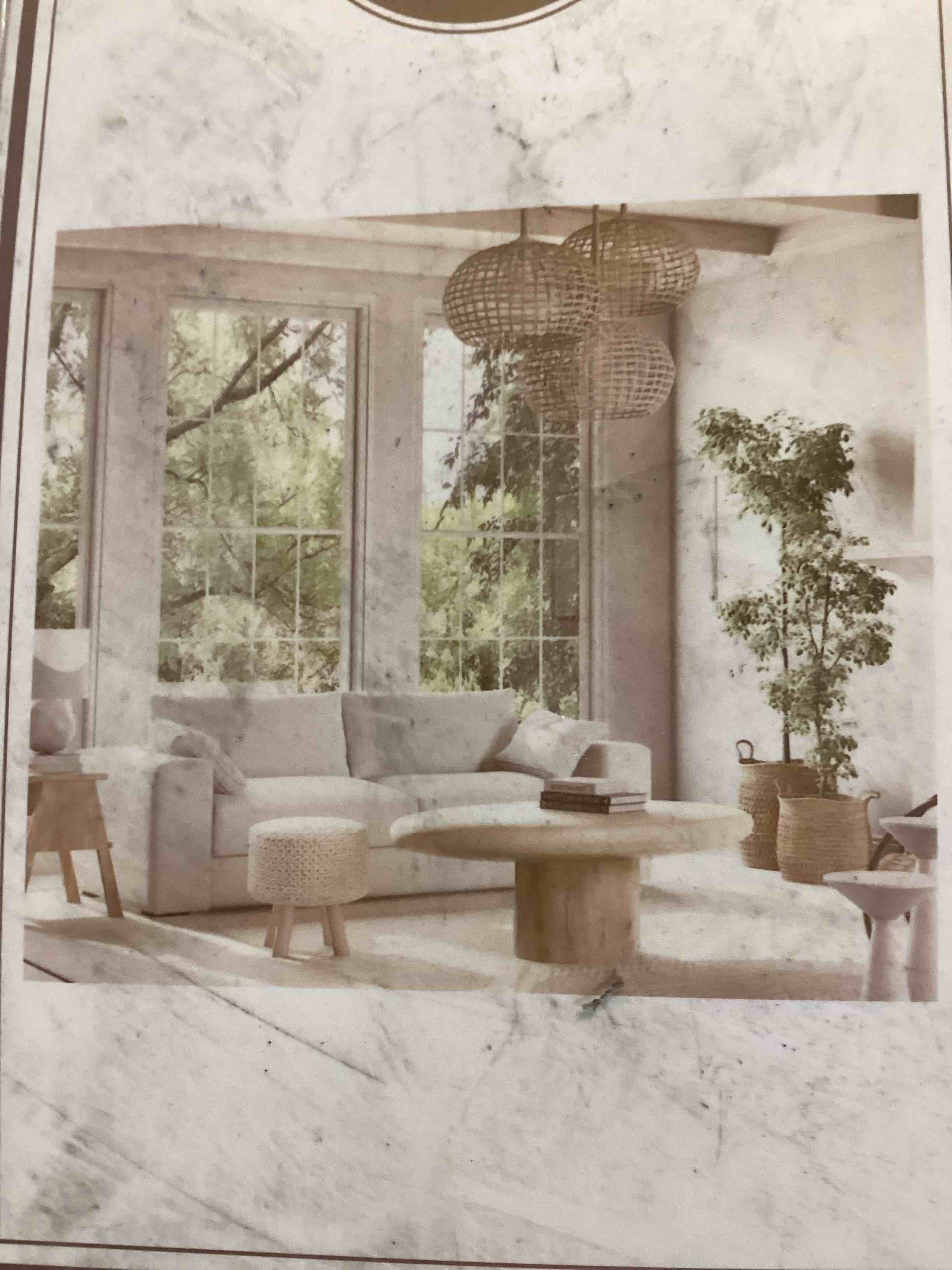 Snow White Linen Curtain, 52 W x 84 L