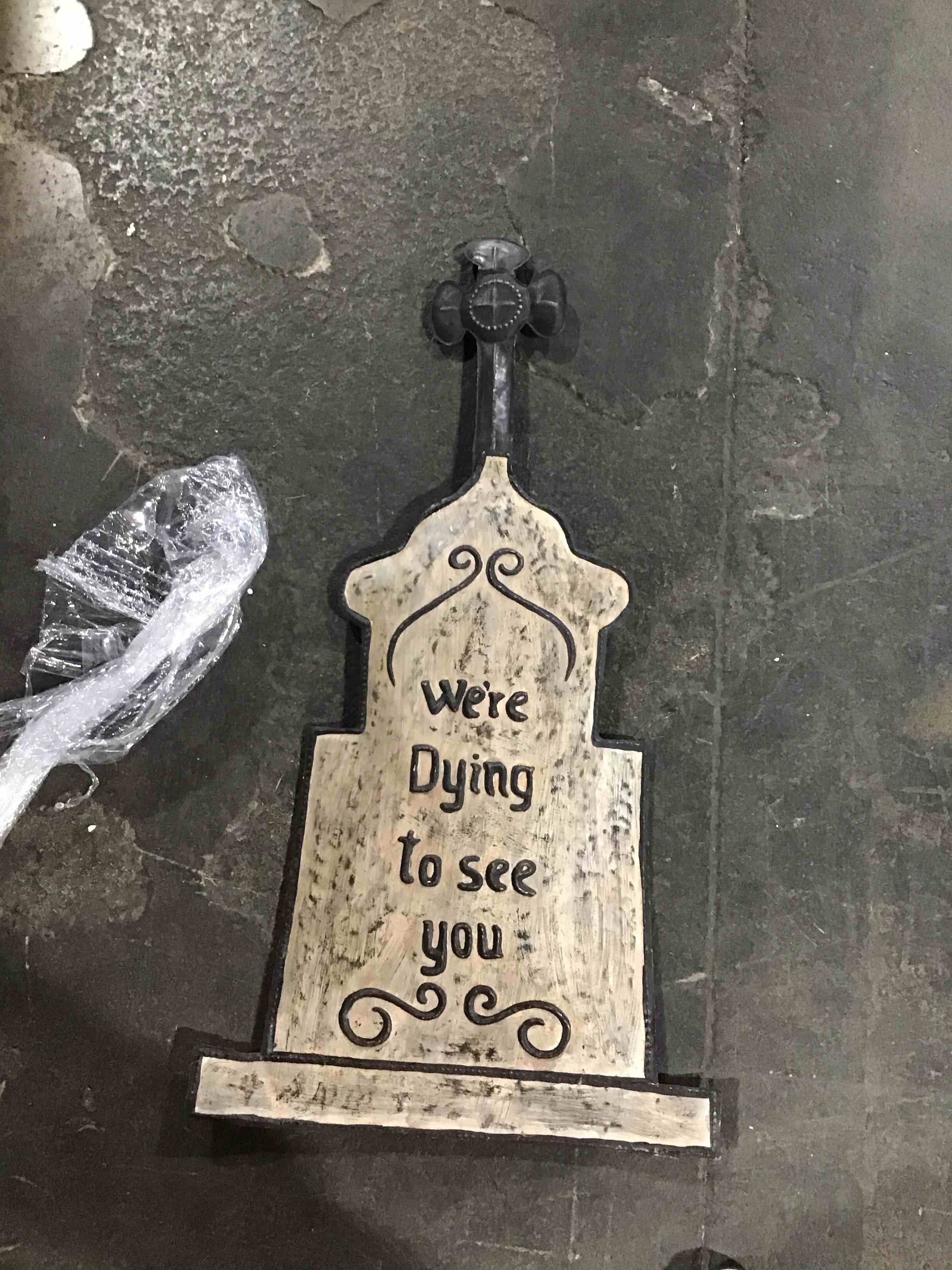 HALLOWEEN HEADSTONES 2 PACK 