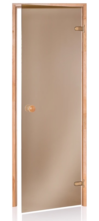 All Glass Door-Bronze 24 1/2? x 72 1/4? - Similar To Stock Photo - THIS IS SLIDING DOOR