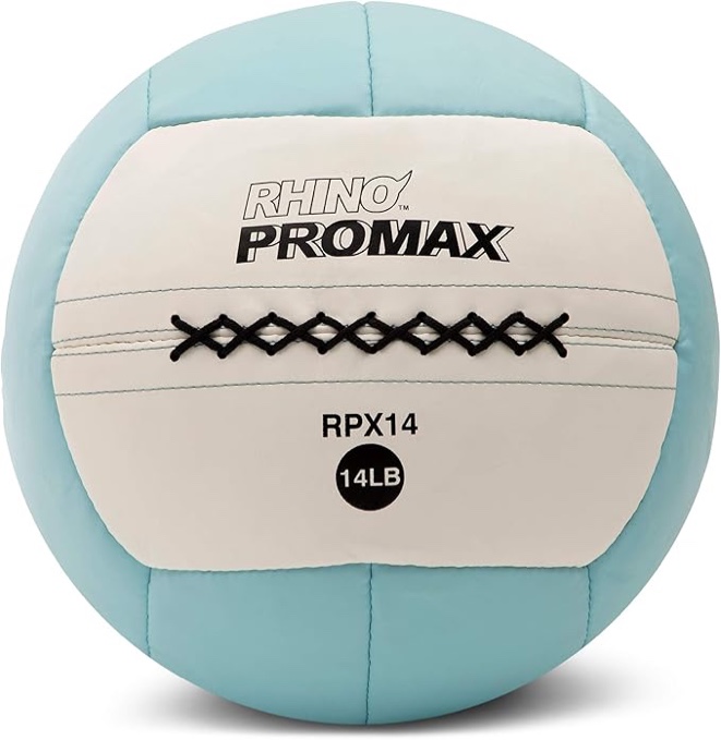 rhino pro max soft toss medicine ball 14lbs