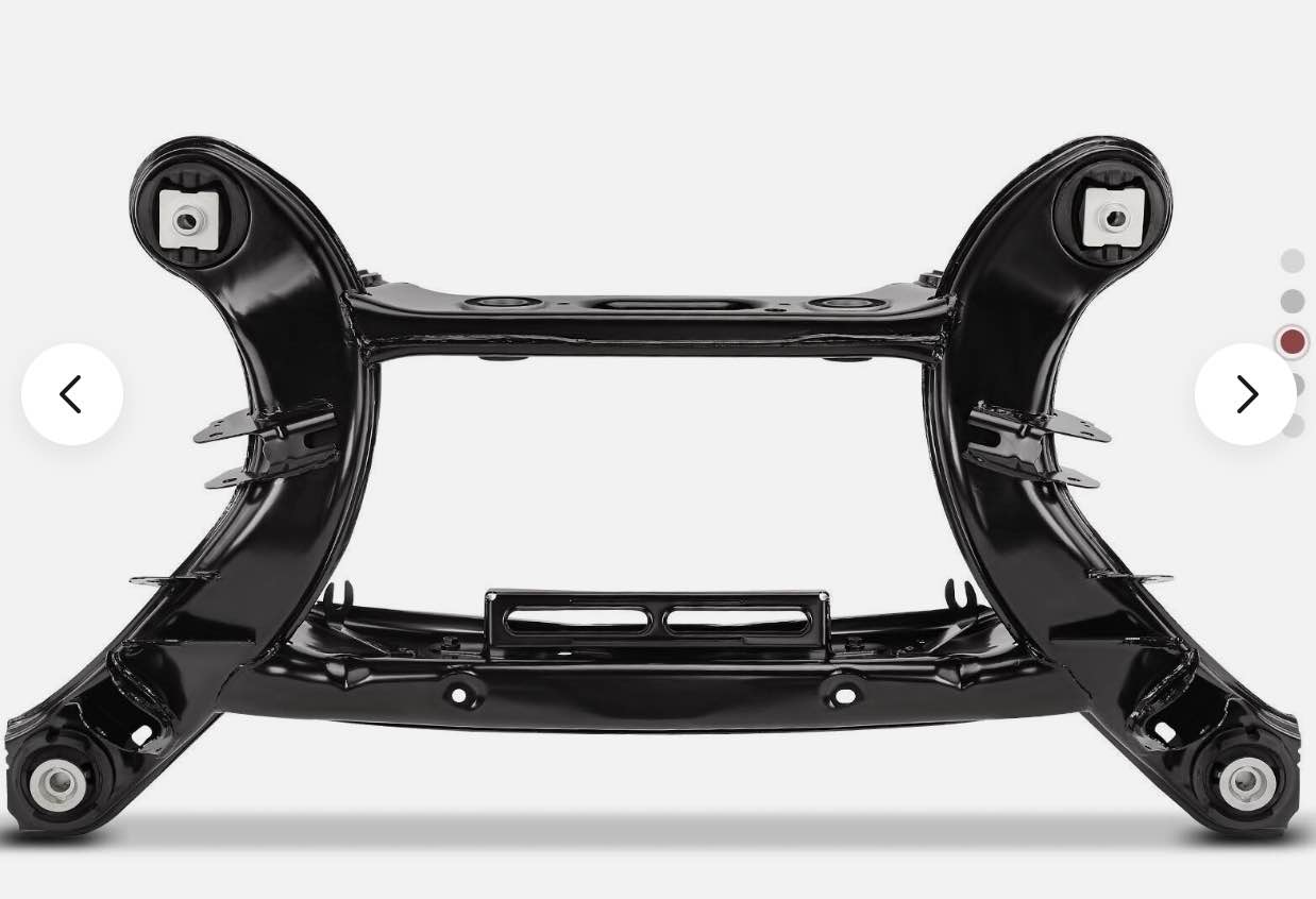 Axle body axle carrier engine mount rear for Mercedes-Benz C-Class W204-