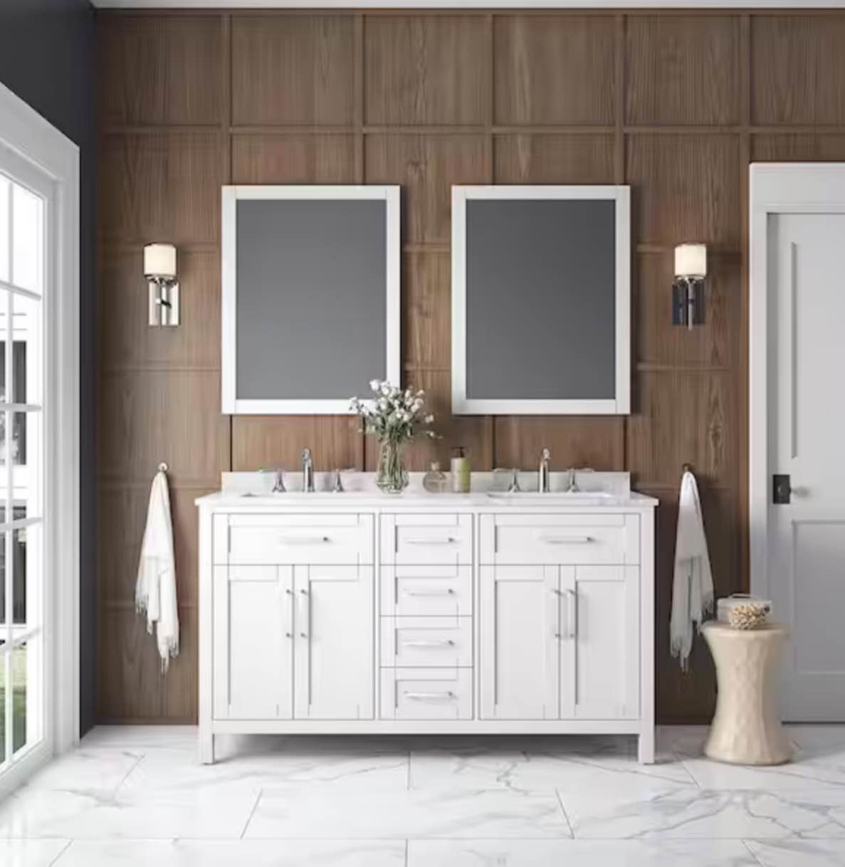 Tahoe bathroom vanity mirror (incomplete mirror only)