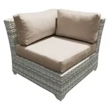 Outdoor Wicker Corner Sofa Sectional Piece