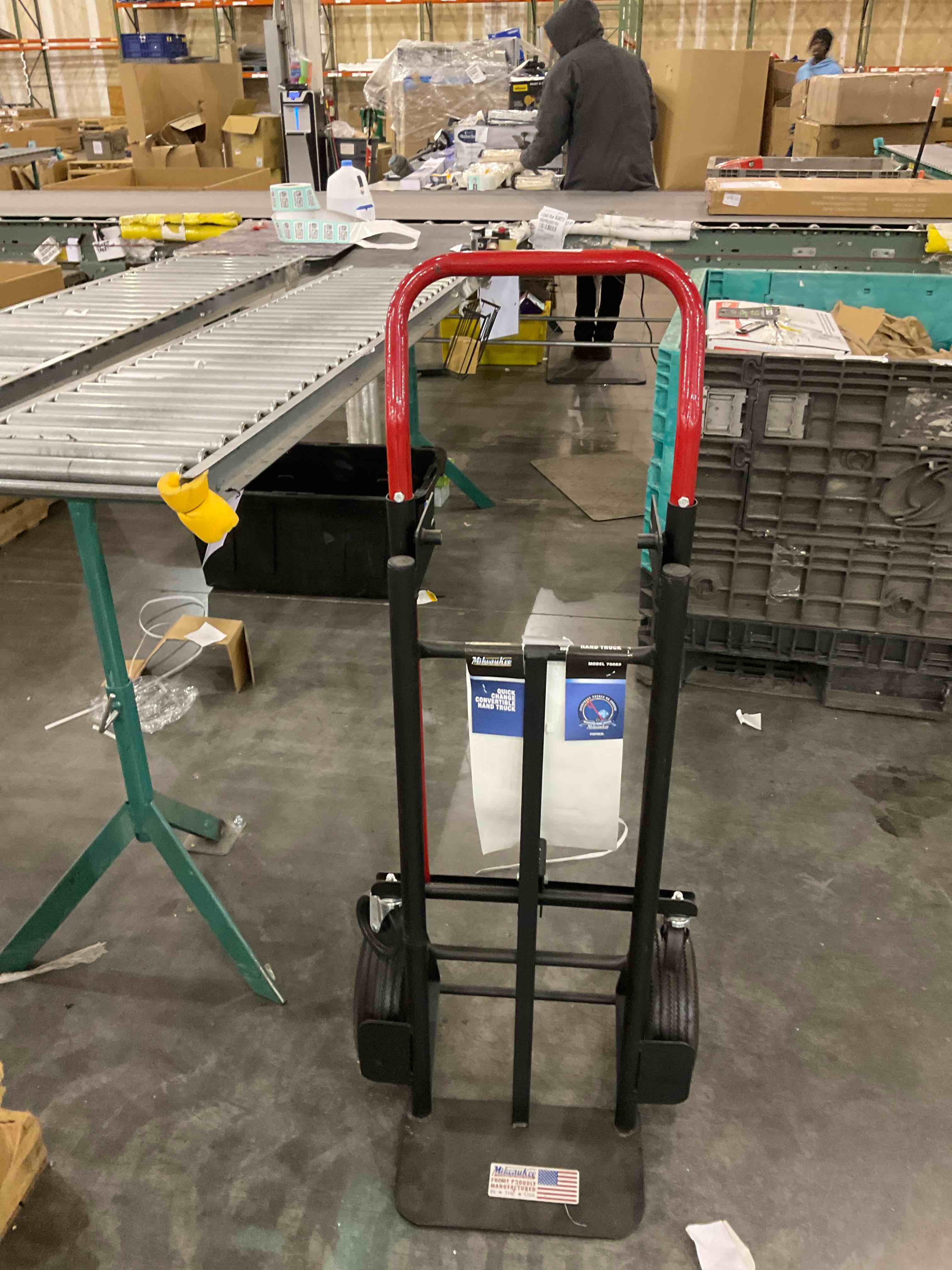 Sold · Milwaukee 800lb convertible hand truc