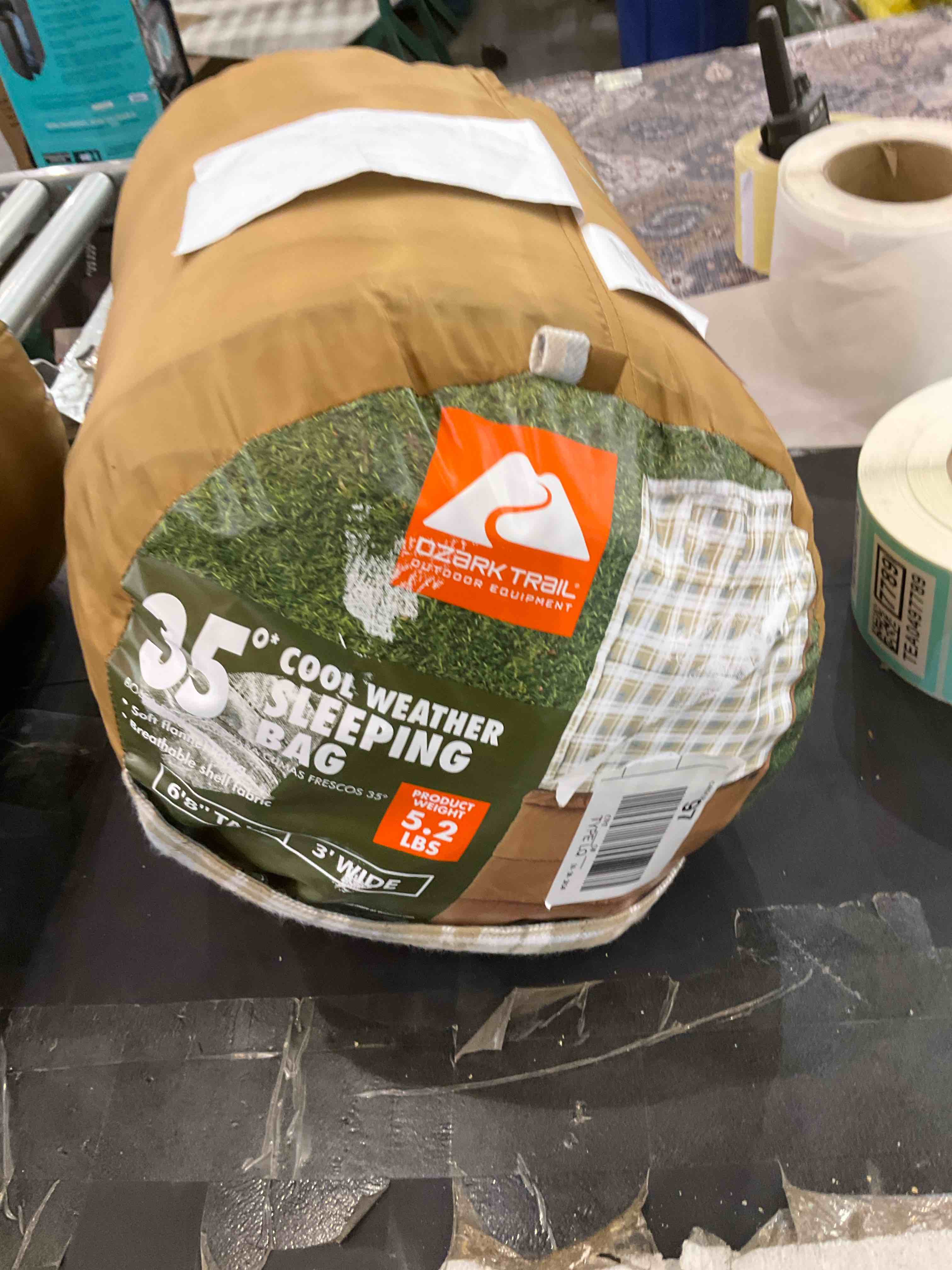 35* cool weather sleeping bag, 5.2 pound