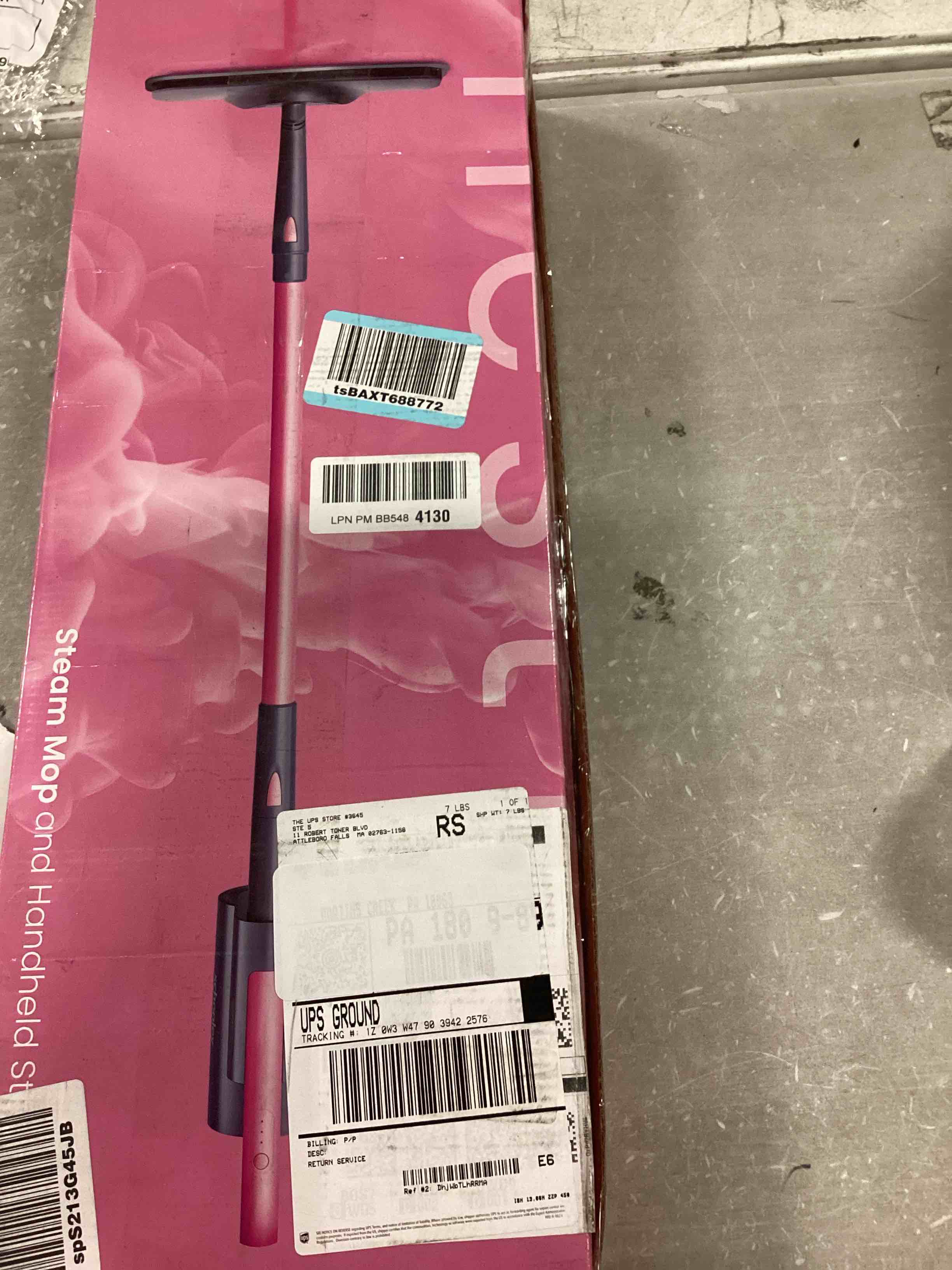 Schenley Steam Mop Cleaner with Detachable Handheld Steamer for