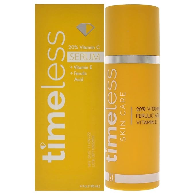 Timeless Vitamin C Plus E 20 Percent Ferulic Acid Serum Serum Unisex 4 oz