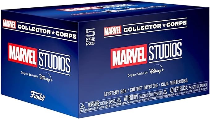 Funko Marvel Collector Corps Subscription box: Disney + Original series -3XL Kit Of 5 Pcs 