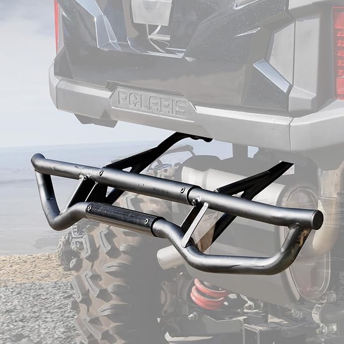 A & UTV PRO Rear Sport Bumper for Polaris General 1000/4 1000/ XP 1000/XP 4 1000 2016-2023, Heavy Duty Brush Guard Bumper Protector Accessories, Replace OEM # 2884345