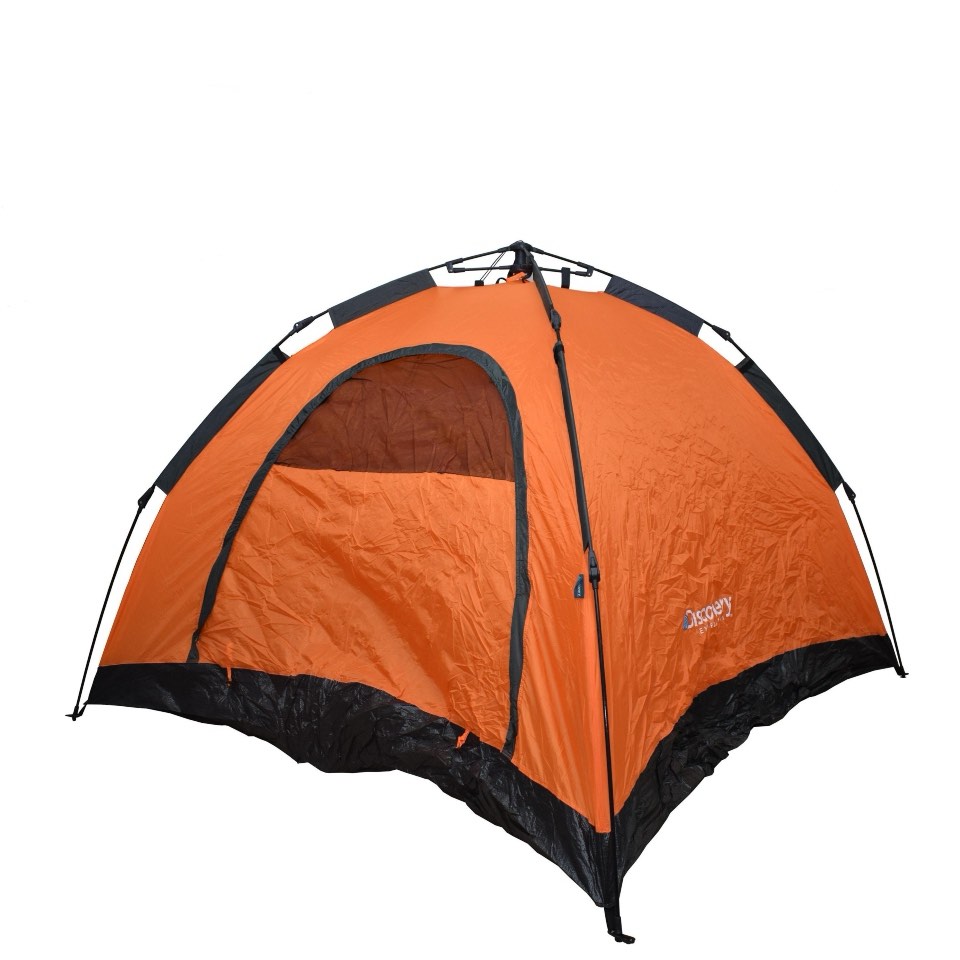 Orange and black camping house for 2 people