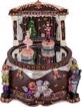 5.75" Dancing Nutcracker and Ballerina Christmas Music Box