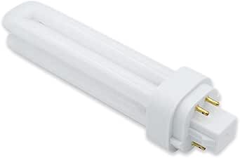 18W CFL Bulb Replacement for Damar F18ddtt/de/827/g24q-2 by Technical Precision - 18 Watts Double Tube T4 Compact Fluorescent Bulb - G24Q-2 pin Base - 2700K Warm White
