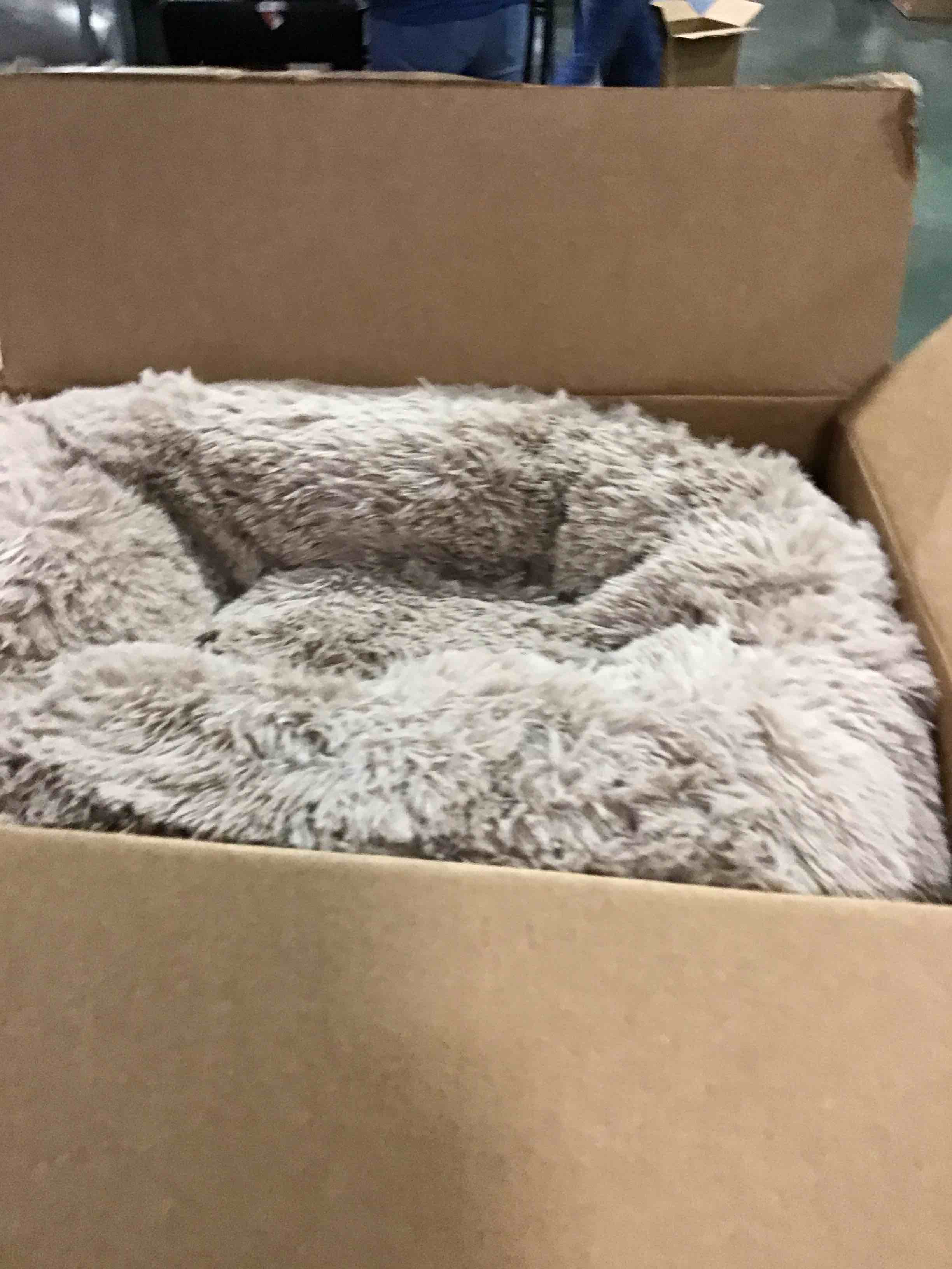 perpets Orthopedic Dog Bed Comfortable Donut Cuddler Round Dog Bed Ultra Soft Washable Dog and Cat Cushion Bed (Style 6)