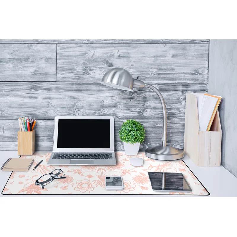 Casen Large Traditional Bird Floral Desk Pad