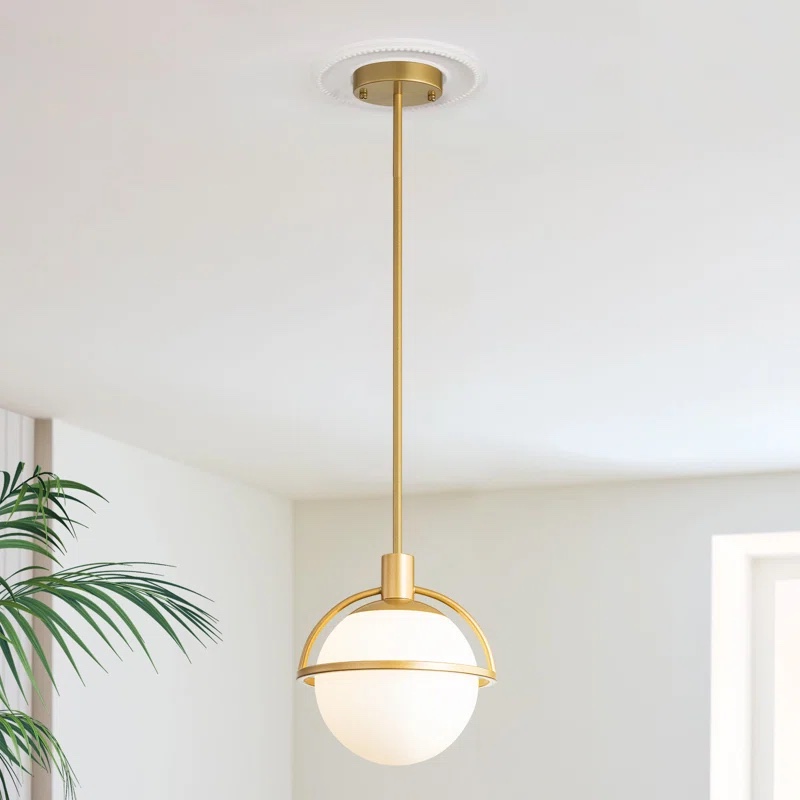 Gladi 1 - Light Single Globe Dimmable Pendant Light