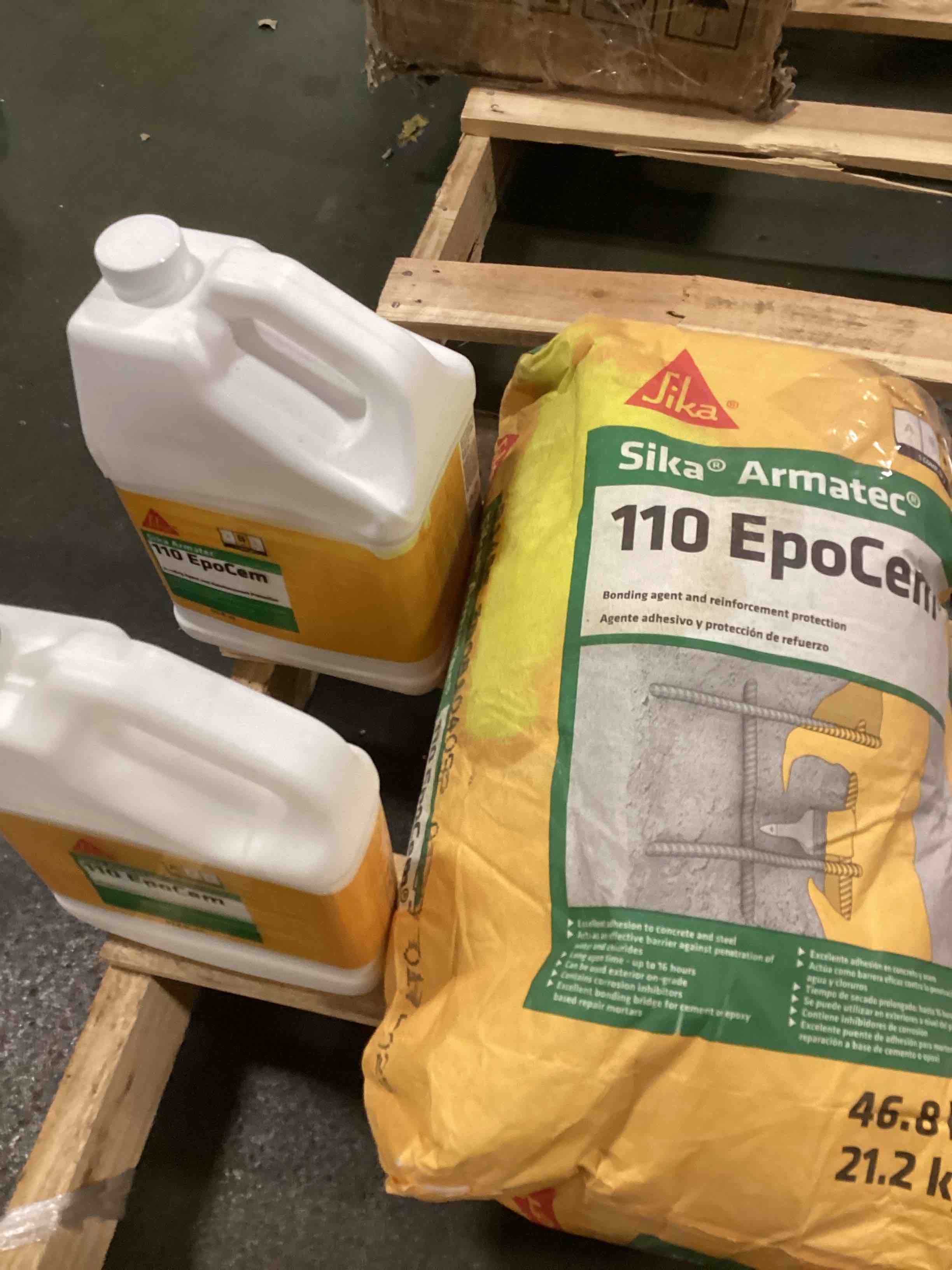 Sika Armatec 110 EpoCem 3-Component Bonding Primer set 