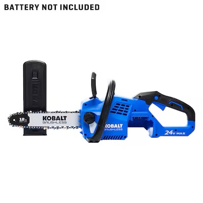 Kobalt 24-volt 12-in Battery Chainsaw (Battery and Charger Not Included)