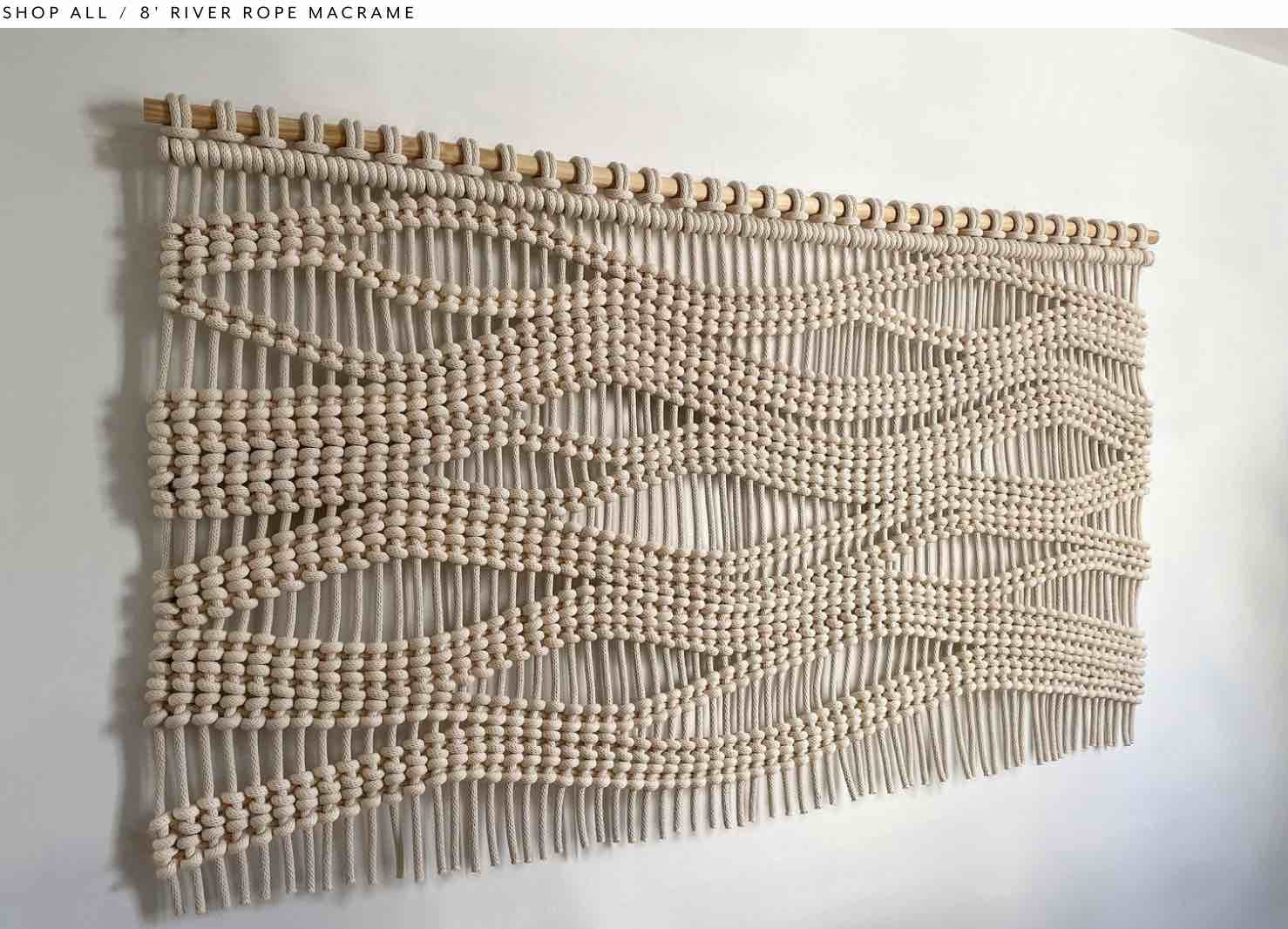 similar Long Macrame Wall Hanging
