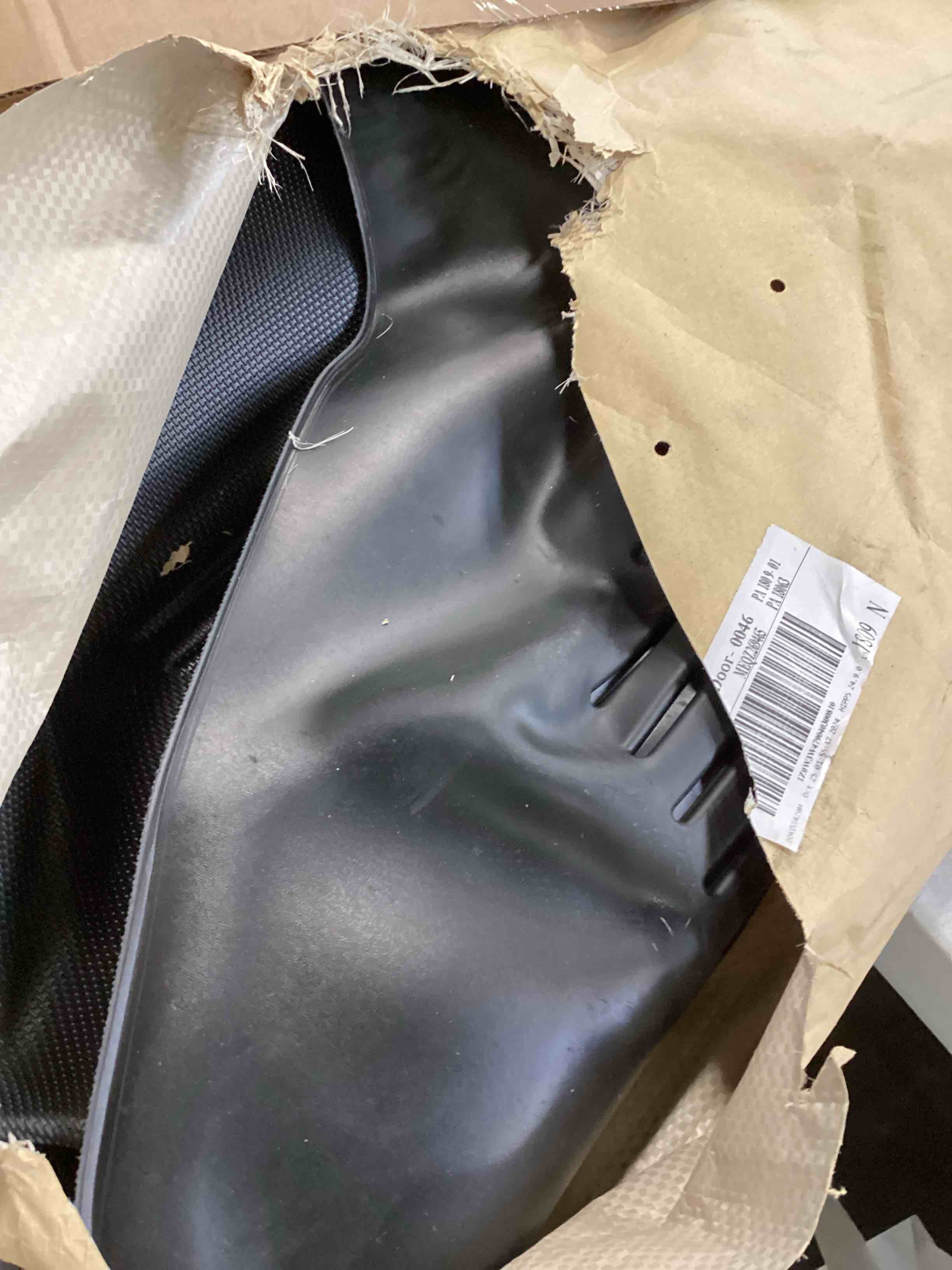 Mixsuper Custom Fit for Floor Mats 2015-2019 Ford Transit 150/250/350 (No Transit Connect) All Weather Floor Liners 1st Row 1 Piece