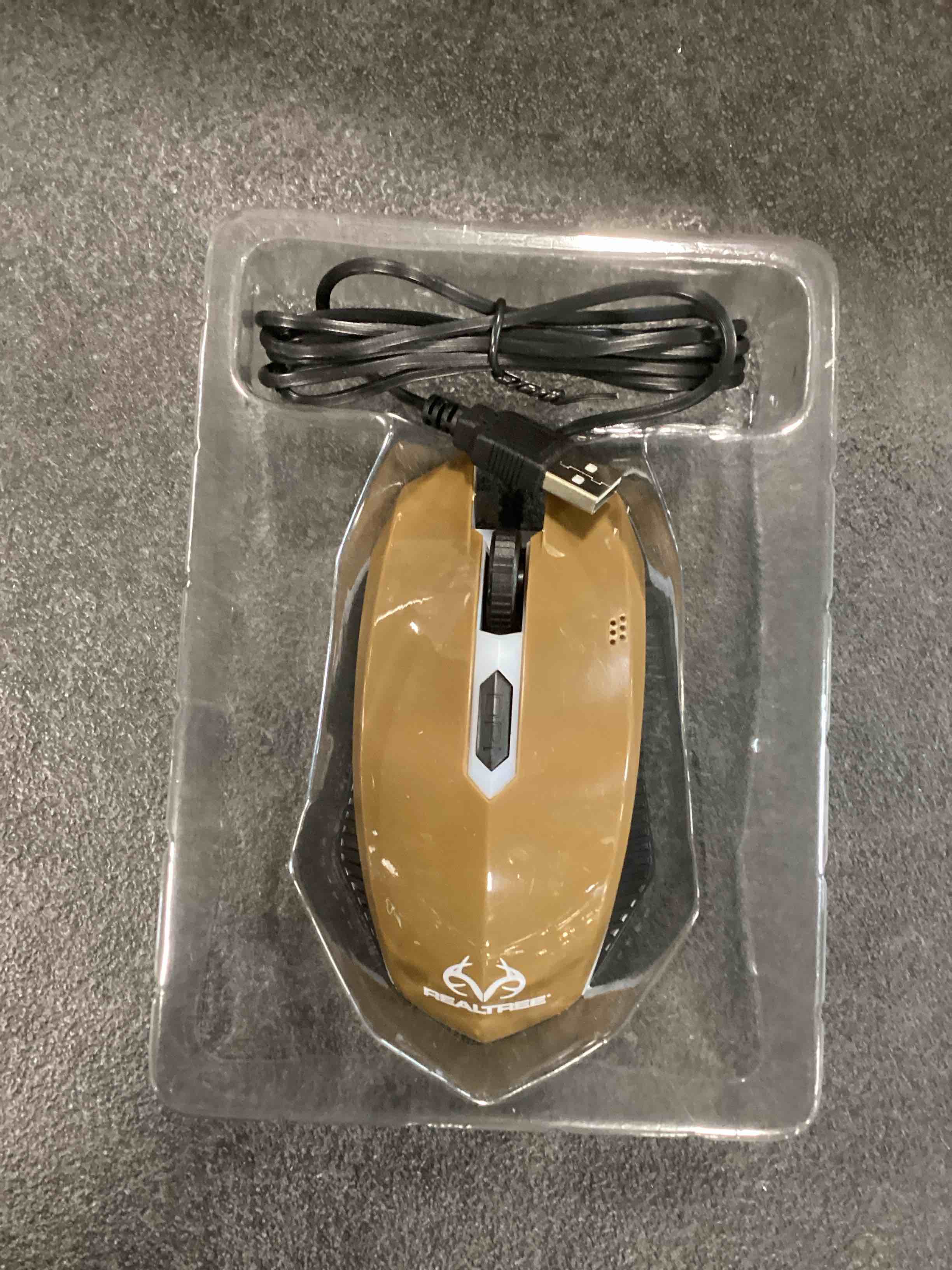 item GRLT1004-NOC-T33-12 REALTREE, QUICK STRIKE LIGHT UP GAMING MOUSE, 