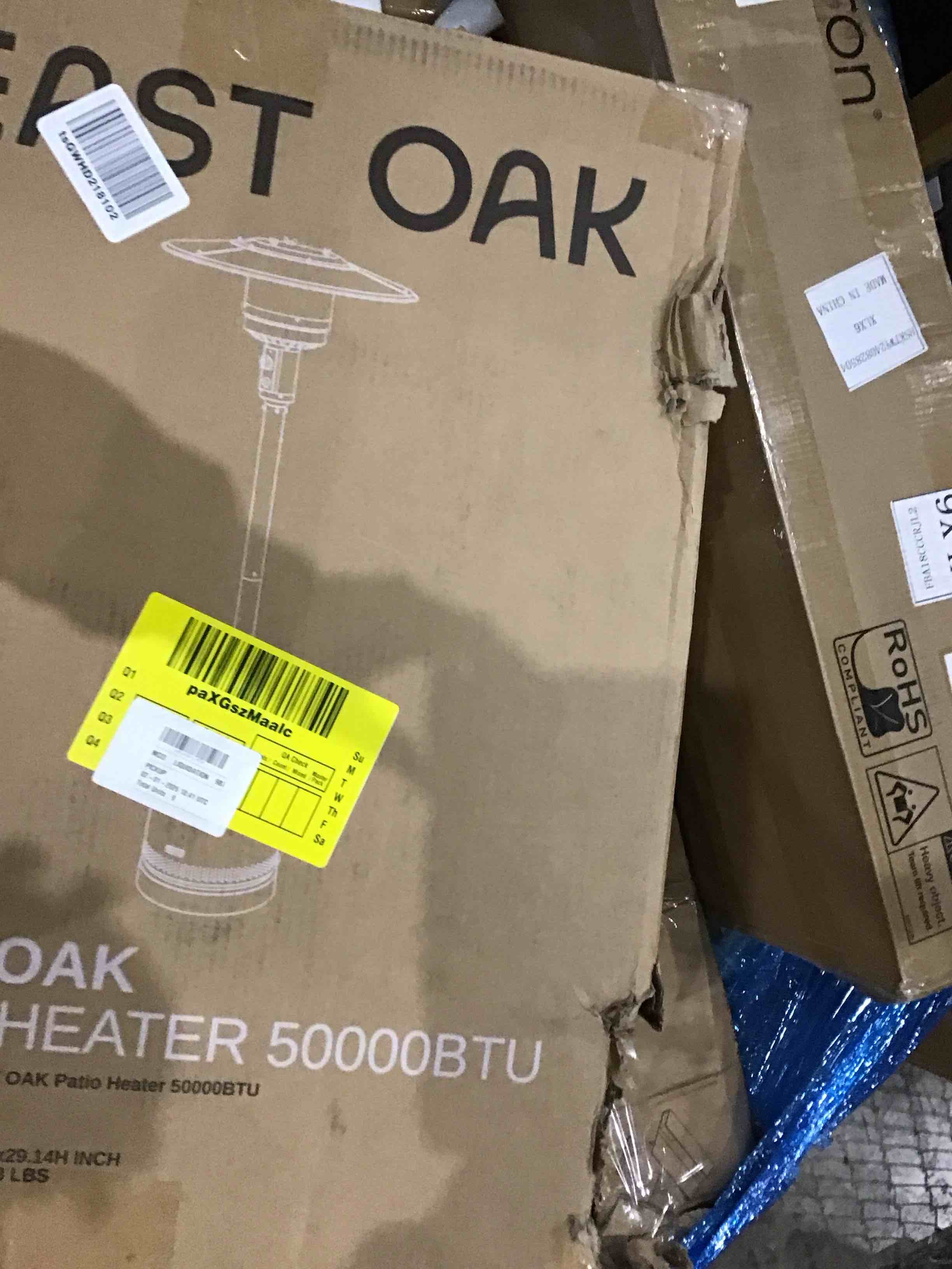 out door heater east oak