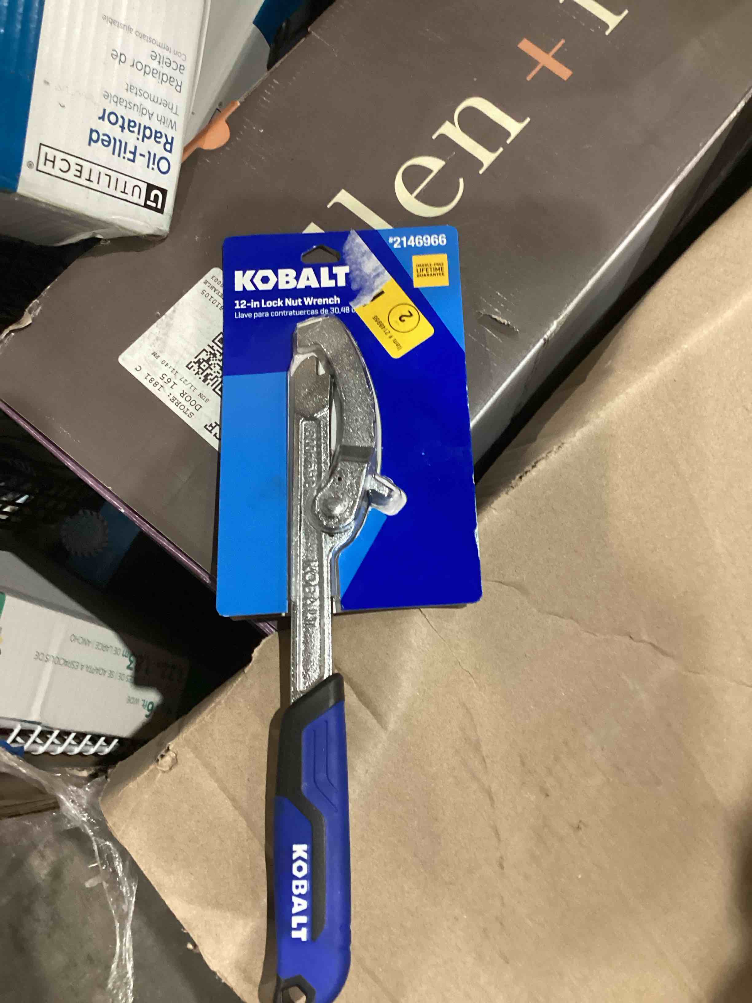 kobalt 12” lock nut wrench