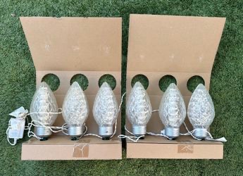 SYLVANIA USED-6 Piece Color Changing Multi-function LED Pathway Markers 10FT Lighted Length for Sale in Lakeside, CA - OfferUp