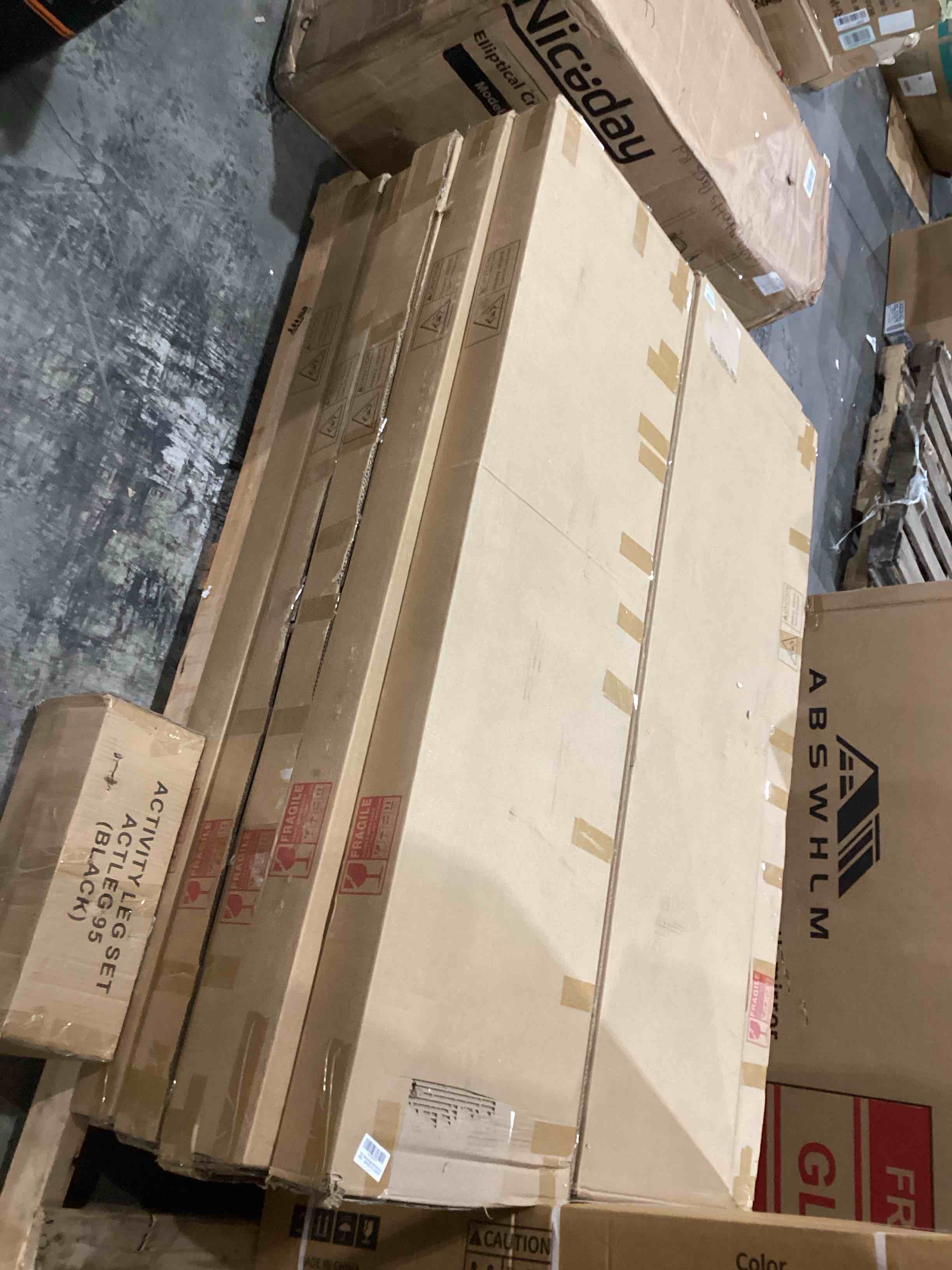 shelf with drawer 6 tier