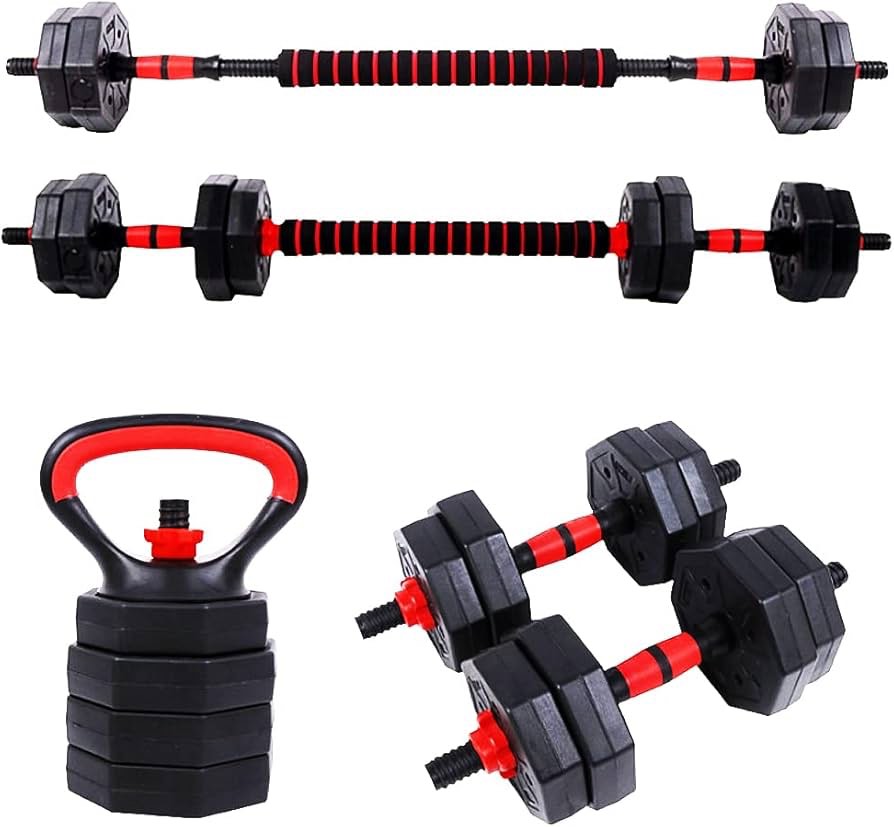 Multi-Function Adjustable Weights Set for Dumbbells,Bell Blocks ... I
