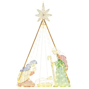 72 Nativity Scene wristlet with 