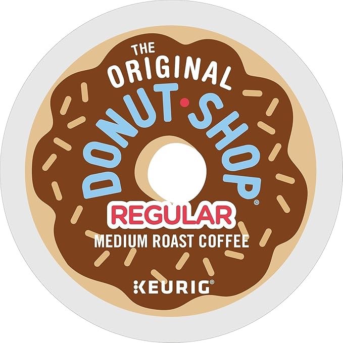 The Original Donut Shop Regular Keurig Single-Serve K-Cup Pods, Medium Roast Coffee