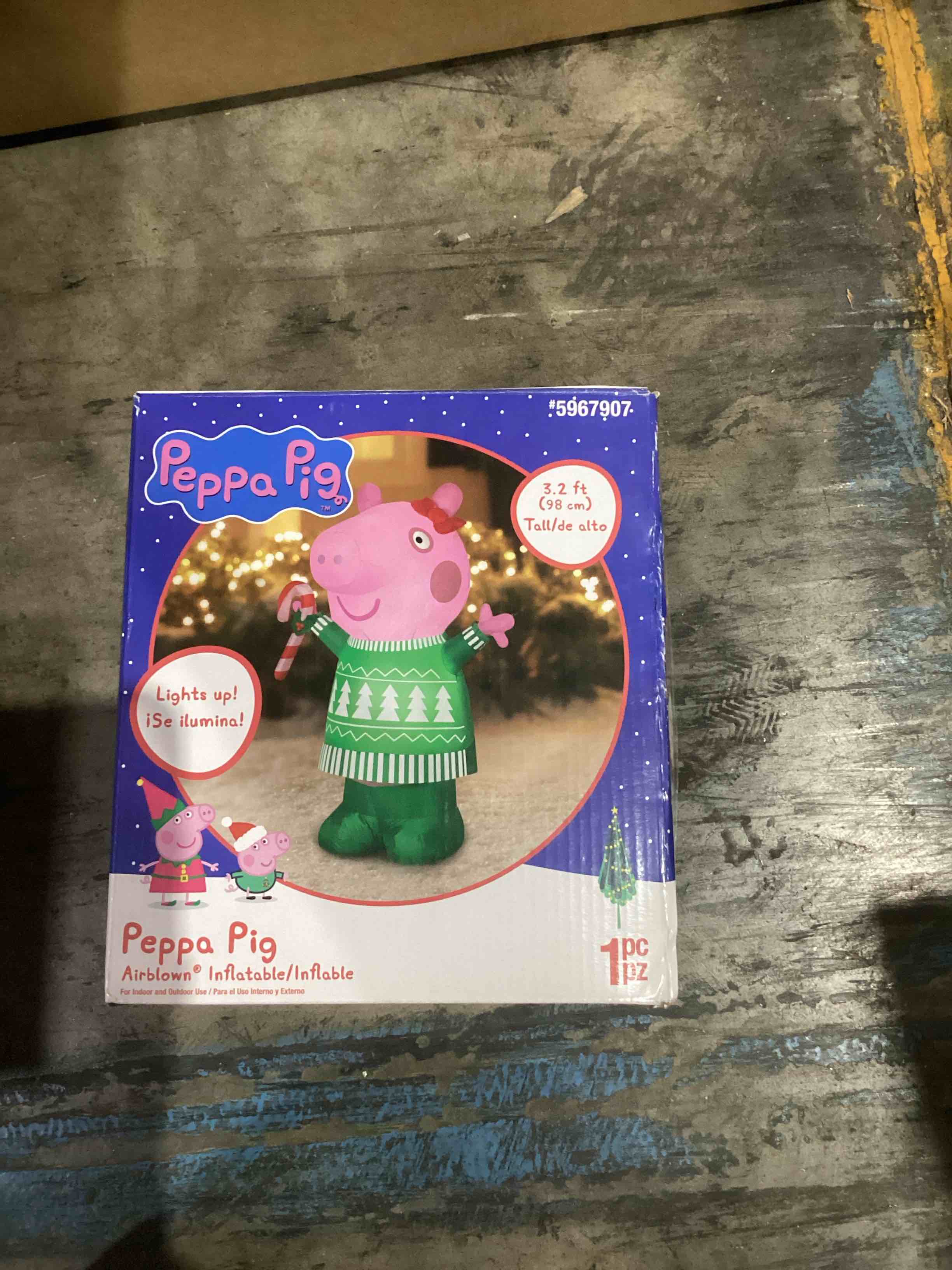 peppa pig inflatable