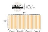 king & cal king hanger headboard 