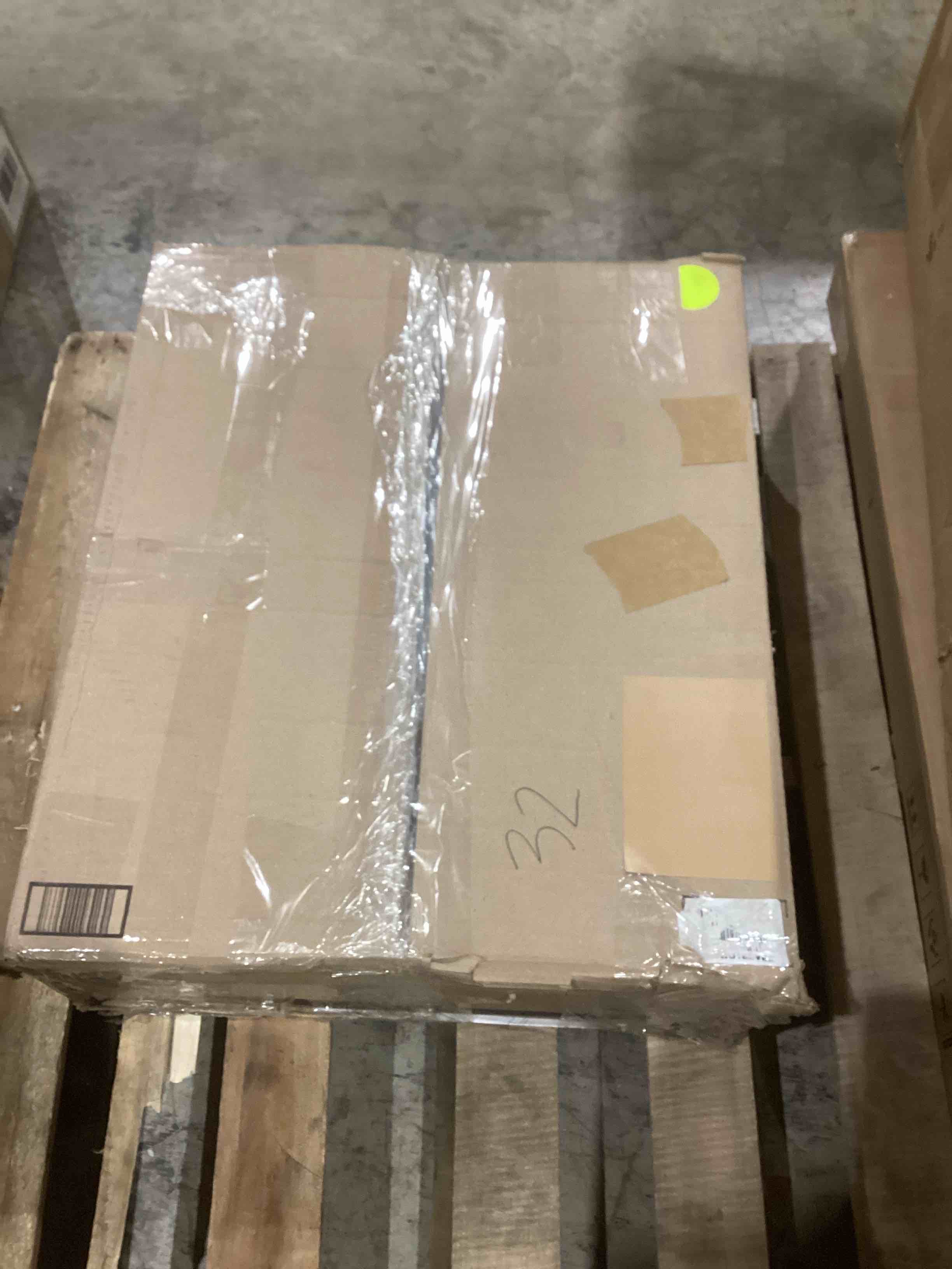 gray 2 pc glass coffee table